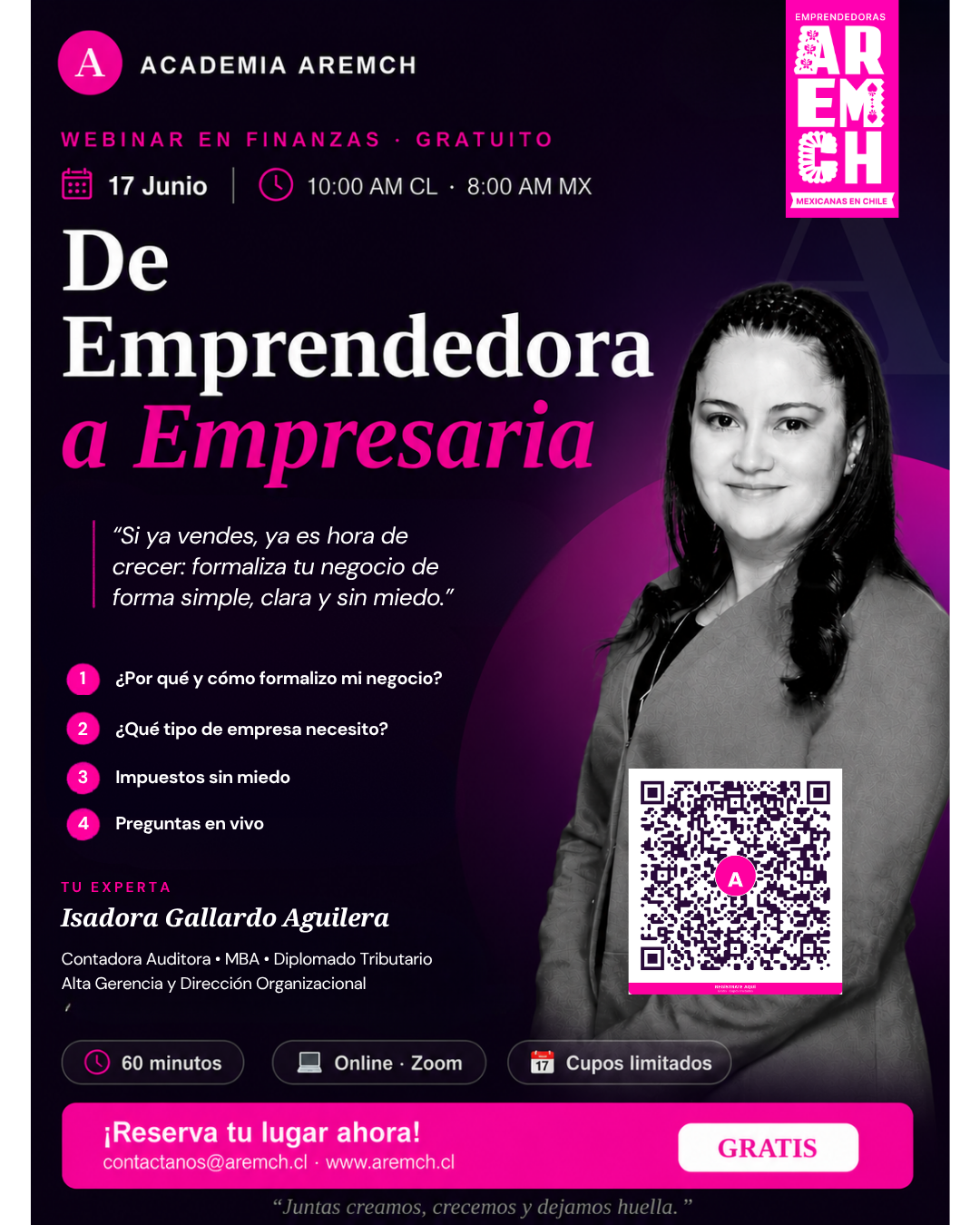 De Emprendedora a Empresaria